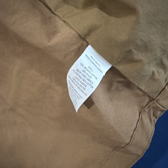 Alpine Design Waxed Jacket Mens XXL Canvas Brown Full-Zip Snowboard Hike - Picture 10 of 14